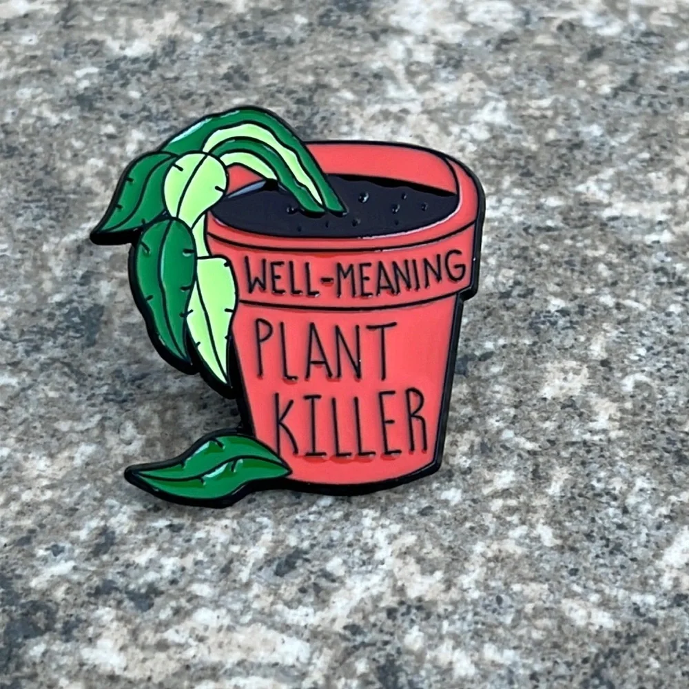 Plant lover Gardener Brooch lapel pin backpack‎ pin hat pin